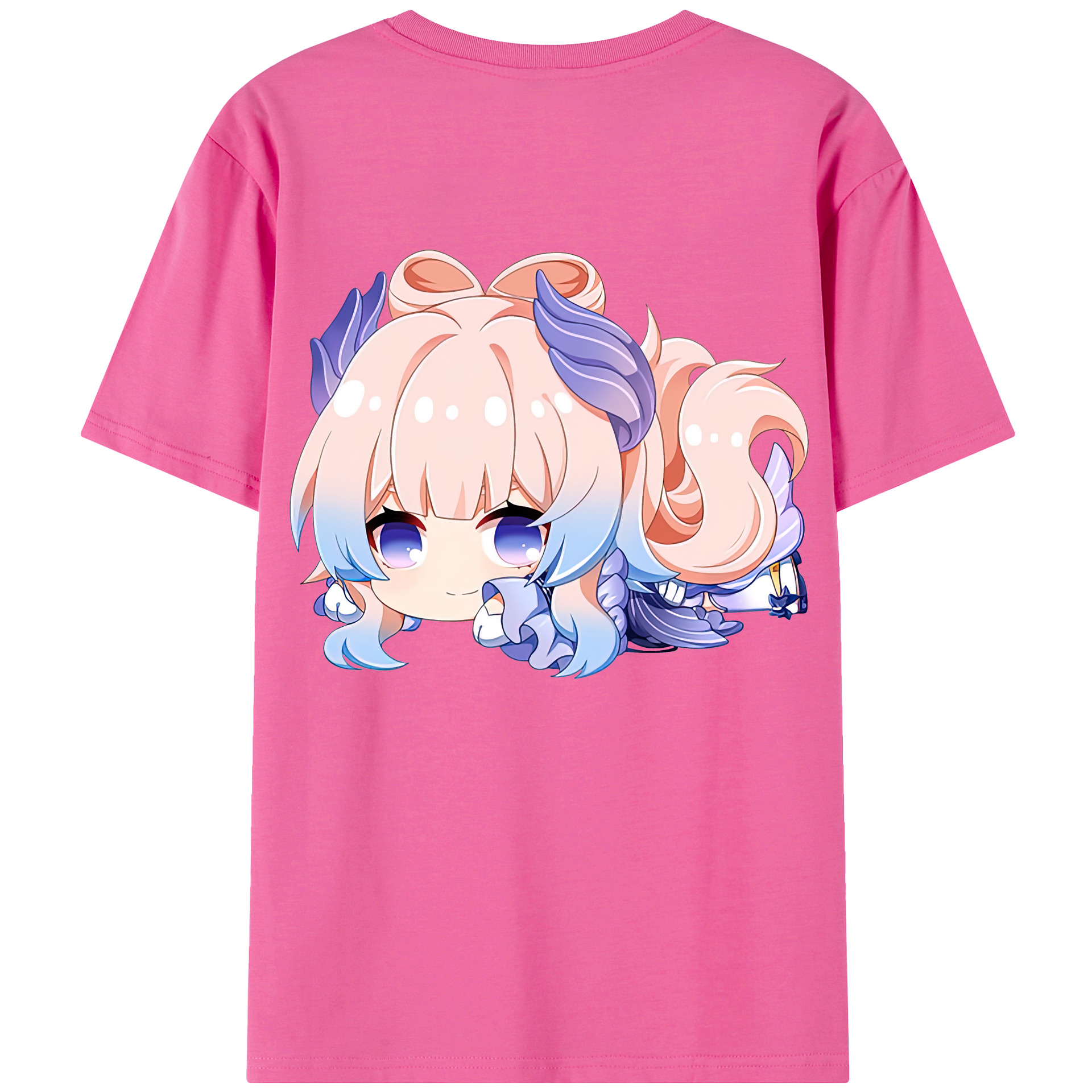 げんし神 珊瑚宮心海 サンゴノミヤ・ココミ genshin Sangonomiya Kokomi レディース半袖Tシャツ(バックプリント)